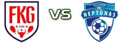 FK Garliava - FC Neptūnas Klaipėda Statistiche e dettagli partita