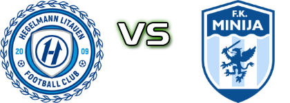 Hegelmann Litauen B - Minija Fc Kretinga Statistiche e dettagli partita