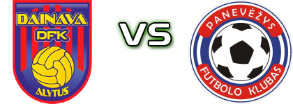 DFK Dainava B - FK Panevezys B head to head game preview and prediction