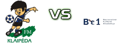 Klaipedos Fsm - BE1 Nfa Detalji meca I statistika.
