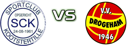 Kootstertille - Drogeham detalji utakmice i statistika