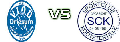VIOD Driesum - Kootstertille Statistiche e dettagli partita