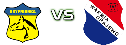 Krypnianka  - Warmia (G) head to head game preview and prediction