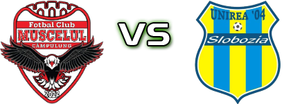 Muscelul Câmpulung  - Unirea Slobozia head to head game preview and prediction