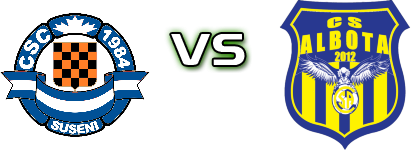 Suseni - Albota head to head game preview and prediction