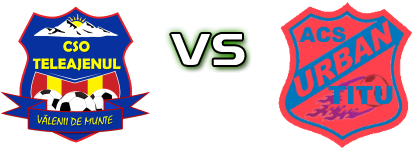 Teleajenul Vălenii De Munte - Urban Titu detalji utakmice i statistika