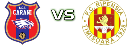 Sînandrei Carani - Ripensia Timișoara детайли и статистика