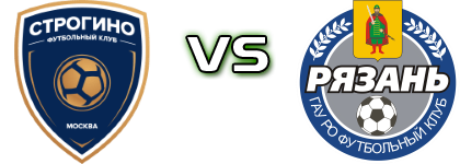 Strogino - Ryazan  head to head game preview and prediction