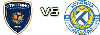 Strogino - Kolomna head to head game preview and prediction