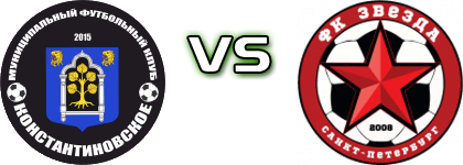 FC Konstantinovskoe - Zvezda-2 St. Petersburg head to head game preview and prediction