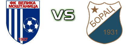 FK Velika Mostanica - FK Borac Ostruznica Statistiche e dettagli partita