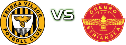 Friska Viljor - Örebro Syrianska head to head game preview and prediction