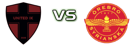 United IK Nordic - Örebro Syrianska детайли и статистика United IK Nordic - Örebro Syrianska детайли и статистика