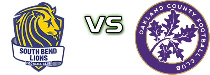South Bend Lions - Oakland County FC head to head game preview and prediction
