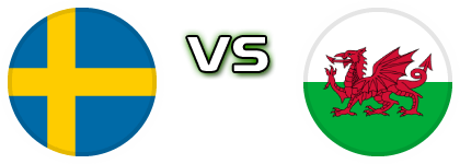 Sweden - Wales детайли и статистика