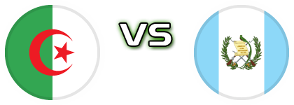 Algeria - Guatemala детайли и статистика
