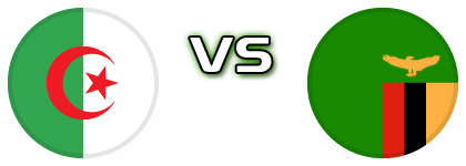 Algeria - Zambia Statistiche e dettagli partita