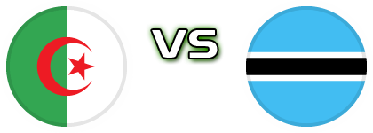 Algeria - Botswana Spiel Prognosen und Statistiken