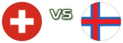 Switzerland - Faroe Islands Estatísticas e detalhes do jogo
