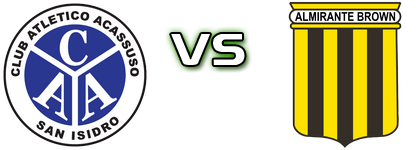 Acassuso - Almirante Brown Spiel Prognosen und Statistiken