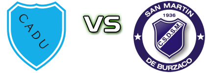 Def. Unidos - San Martin de Burzaco Statistiche e dettagli partita
