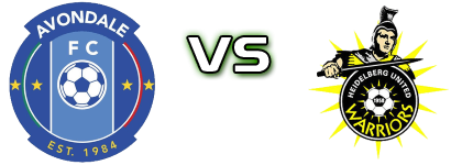 Avondale - Heidelberg Utd. детайли и статистика