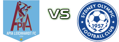 APIA Leichhardt Tigers - Sydney Olympic FC detalji utakmice i statistika APIA Leichhardt Tigers - Sydney Olympic FC detalji utakmice i statistika