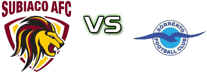 Subiaco AFC - Sorrento FC Estatísticas e detalhes do jogo