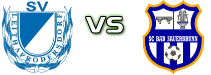 Leithaprodersdorf - Bad Sauerbrunn head to head game preview and prediction Leithaprodersdorf - Bad Sauerbrunn head to head game preview and prediction