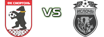 Smorgon - Isloch Spiel Prognosen und Statistiken Smorgon - Isloch Spiel Prognosen und Statistiken