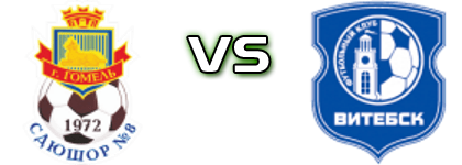 FK Gomel - Vitebsk head to head game preview and prediction