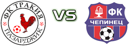 Trakiya  - Chepinets Statistiche e dettagli partita