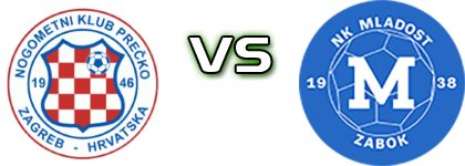 Prečko - Mladost  Statistiche e dettagli partita