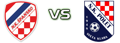 NK Špansko - Polet (SK) Statistiche e dettagli partita