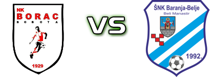 Borac (B) - Baranja Belje Estatísticas e detalhes do jogo