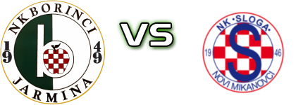 Borinci - Sloga (NM) head to head game preview and prediction