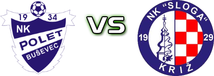 Polet Buševec - Sloga Križ head to head game preview and prediction