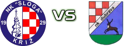 Sloga Križ - Dubrava Vrbovec Spiel Prognosen und Statistiken