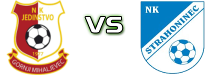 Jedinstvo (GM) - Strahoninec Statistiche e dettagli partita