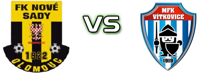 FK Nove Sady - MFK Vítkovice head to head game preview and prediction