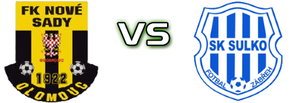 FK Nove Sady - SK Sulko Zabreh детайли и статистика