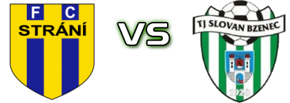 FC Strání - TJ Slovan Bzenec Statistiche e dettagli partita FC Strání - TJ Slovan Bzenec Statistiche e dettagli partita