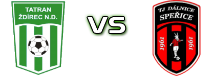 Tatran Ždírec n. D. - TJ Dálnice Speřice детайли и статистика
