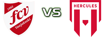 Vaajakoski - JS Hercules Detalles y estadisticas