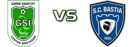 Pontivy GSI - Bastia Estatísticas e detalhes do jogo