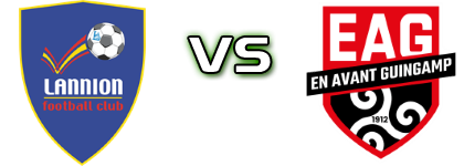 Lannion FC - EA Guingamp head to head game preview and prediction