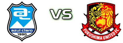 Azul Claro Numazu - Fukushima Utd Estatísticas e detalhes do jogo