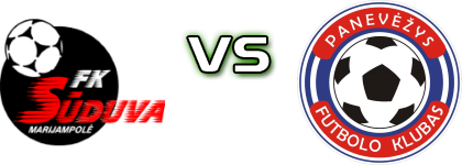 FK Suduva Marijampole B - FK Panevezys B Statistiche e dettagli partita