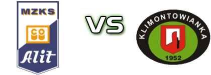 MZKS - Klimontowianka head to head game preview and prediction