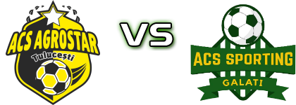 Agrostar - Sporting Galați Spiel Prognosen und Statistiken